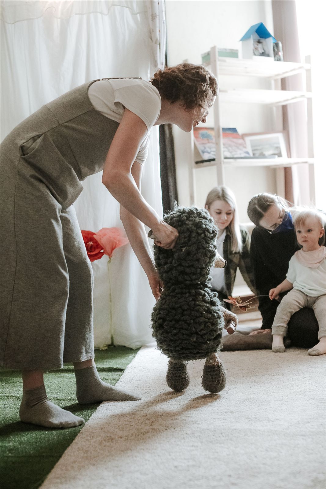 Toddlers playing together